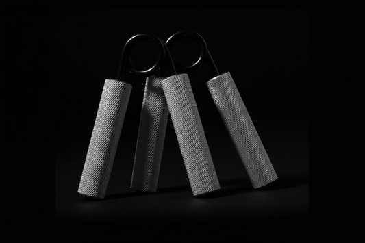 Hand Gripper on Black Background