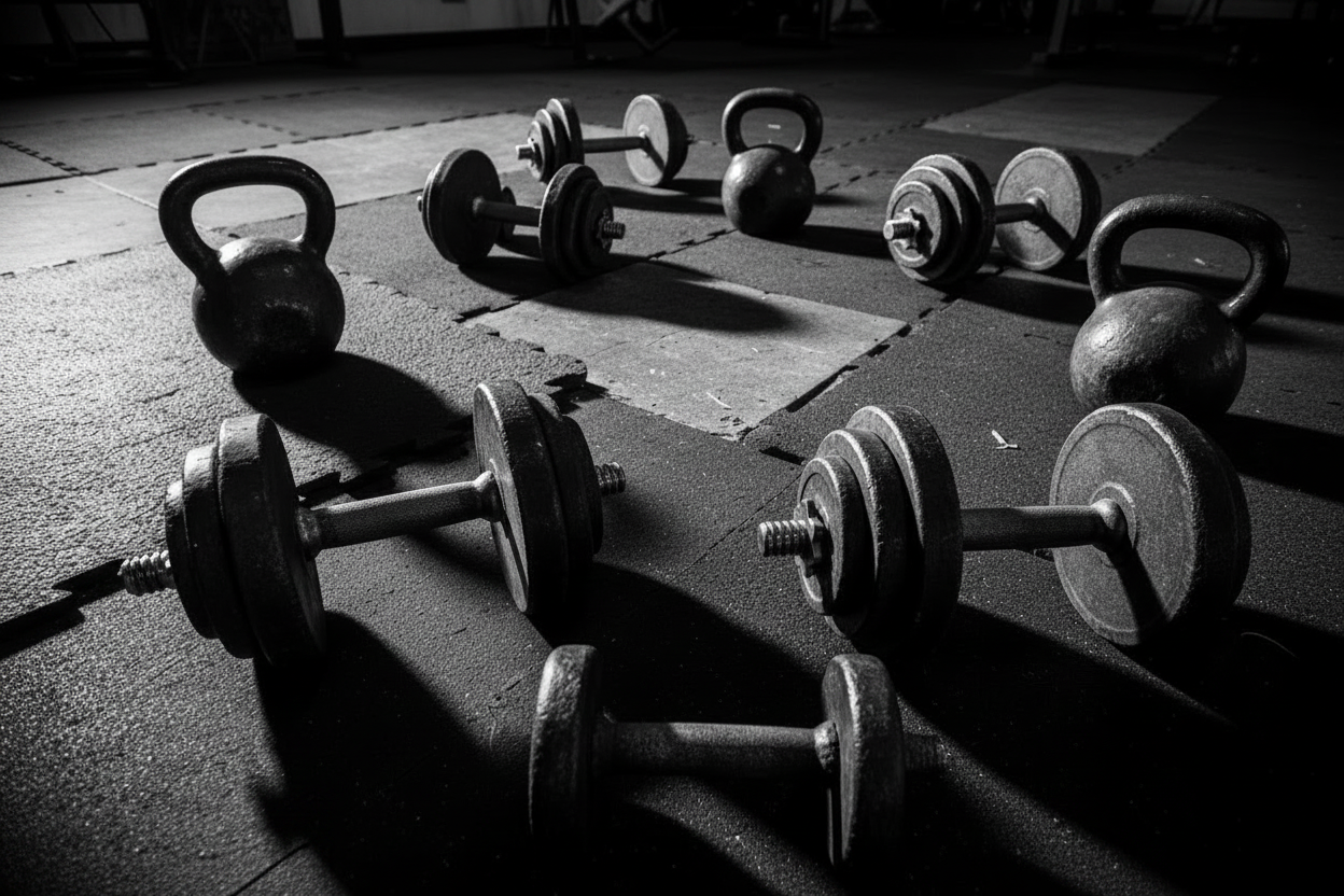 Modern Gym Dumbbells